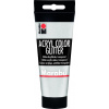 Marabu Acryl Color akrylová farba strieborná gliter 100 ml