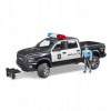 Bruder 02505 Polícia Dodge Policajné auto s policajtom