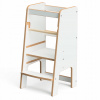 Kitchen Helper Učiaca veža pre deti MDF 18 mm Montessori (biely 1)