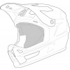iXS Helmet lining iXS TRIGGER MX 1.0 MIPS FF X1-590002-LIN 2XL