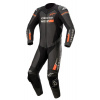 Jednodílná kombinéza GP FORCE, TECH-AIR 5 kompatibilní, ALPINESTARS (černá/červená fluo, vel. 50)