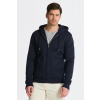 MIKINA GANT REG TONAL SHIELD FULL ZIP HOODIE EVENING BLUE