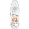 NUK FC Fľaša PP Active Cup Disney - Medvedík Pú, 300 ml biela