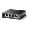 TP-Link TL-SF1005LP 5x LAN, 4xPoE+, 41W, dosah 250m, kov TL-SF1005LP