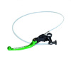 ACCOSSATO Brake lever folding ACCOSSATO RA002 with integrated remote adjuster for original brake master cylinders zelená