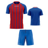 Pánsky futbalový set Givova Tratto, modrá/ červená Veľkosť: L