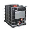 IBC kontajner Recobulk, UV ochrana, PE paleta, 1000 litrov, veko DN 225, uzáver DN 50