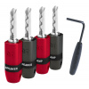 Audioquest SureGrip 300 BFA banana silver (set 4 ks) - banánek na repro kabel stříbrný