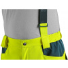 Nohavice CXS BEDFORD, výstražné, pánske, softshell, žlto-petrolová, veľ. 48