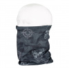Multifunkčná šatka Wrap Target Skull Coolmax Fostex Šedá