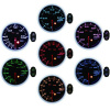 Programovateľný Budík DEPO racing Tlak turba elektrický -1 až 2bar, 7 Farieb