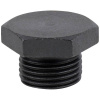 KS Tools 4302208 Zátka na vypúšťanie oleja, vonkajší šesťhran 25mm, M18x1,5x11mm, balenie 25ks; 4302208