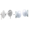 Sada: MikroTik RouterBOARD Wireless Wire Dish, (60 GHz), 2ks + Kryt JRC JH-LHG 2ks RBLHGG-60ad-JH-LHG