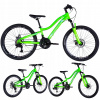 HORSKÝ BICYKEL MTB 24 PALCOV NA SPOLOČENSTVO TLMENIE KOTÚČOVÝCH BRZD 130-145 cm