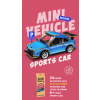 Wiky kreativita 3D puzzle drevené - Závodné auto 13 cm