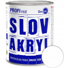 Slovakryl Profi Mat biely 0100/RAL 9003 0,75kg