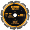 DeWALT DT1474 Rezný kotúč na cementovo-vláknité dosky, 250 x 30 mm, 12 zubov