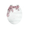WC sedátko SCHÜTTE Flowers And Wood Soft Close MDF