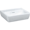 LAUFEN Pro závesné umývadielko bez otvoru, s prepadom, 450 x 340 mm, biela, H8119510001091