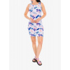 Turistické šaty Columbia Chill River Printed Dress - snowdrift pasteled