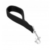 Vodítko DUVO+ Nylon Krátke čierne dvojité 30 cm/ 25 mm