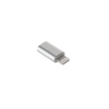 Redukcia micro USB - Apple Lightning strieborná