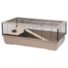 INTER-ZOO Bernie Wood mokka - klietka pre hlodavce - 100 x 54 x 39 cm -