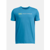 Boys' T-shirt Under Armour UA B LOGO WORDMARK SS - Boys modrá L Under Armour 197779482745