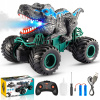 Diaľkovo ovládaný Monster Truck dinosaurus so svetlom a zvukom