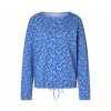 Tchibo - Mikina s detailom - pre dámy - veľ. XXL 52/54 - farba: modrá