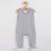 Dojčenské dupačky New Baby Classic II sivé 74 (6-9m)