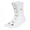 adidas Run x Ultraboost Shoe Love Graphic 2 Pair Socks Wht/Lmn/Blk 13-14.5