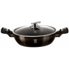 Panvica BERLINGERHAUS Panvica hlboká s pokrievkou Shiny Black Collection 28cm (BH-6609)