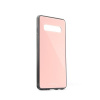 Puzdro gumené Samsung G975 Galaxy S10 Plus Glass růžové
