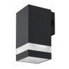 Rabalux Antracitové fasádne LED svietidlo Urfa Line 9W IP65 CCT 77209