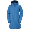 Dámský kabát HELLY HANSEN 55964 636 W LONG BELFAST JACKET 636 AZURITE velikost S