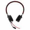 Jabra Evolve 40 MS Stereo Slúchadlá s mikrofónom Kábel Pres hlavu Kancelária / call centrum Čierna (6399-823-109)