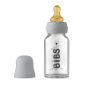 BIBS Baby Bottle sklenená fľaša 110ml Cloud