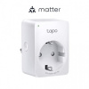 Múdra zásuvka TP-Link Tapo P100M(EU) regulácia 230V cez IP, Cloud, WiFi, Matter