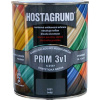 Barvy laky Hostivař HOSTAGRUND 3v1 PRIM S2177 - Jednovrstvá farba na kov 0,6 l 0240 - hnedá stredná