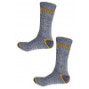 Pracovné termo ponožky 103 - 5bal 43-46 šedá