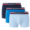 Pánske boxerky Lacoste Stretch Cotton Trunks 3P - Modrý (M)