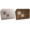 Nálepky na obkladačky - Púpavy kreslené - 30 x 20 cm (balenie 8 ks), DS-209 + samolepiace