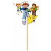 TOPPER NA TORTU K NARODENINÁM Pokémon ASH MISTY BROCK