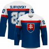 Slovensko - Juraj Slafkovsky 2022 Replica Fan Dres 4XS - 7-8rs.