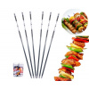 Grilovacie špajdle, ihly - Nehrdzavejúci špajdle 6ks 45 cm (Nehrdzavejúci špajdle 6ks 45 cm)