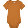Babybugz Body BZ 10, dětské, krátký rukáv COT710010zi374-toffee Karamelová 0-3