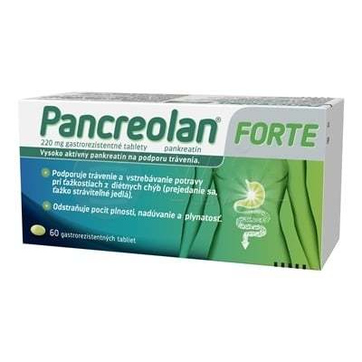 Pancreolan Forte 220 mg 60 tabliet