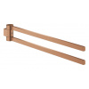 Grohe Selection - Dvojitý držiak na uteráky, otočný, kefovaný Warm Sunset 41063DL0