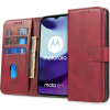 Puzdro Nexeri Wallet pre Motorolu Moto E20/E30/E40 červené.